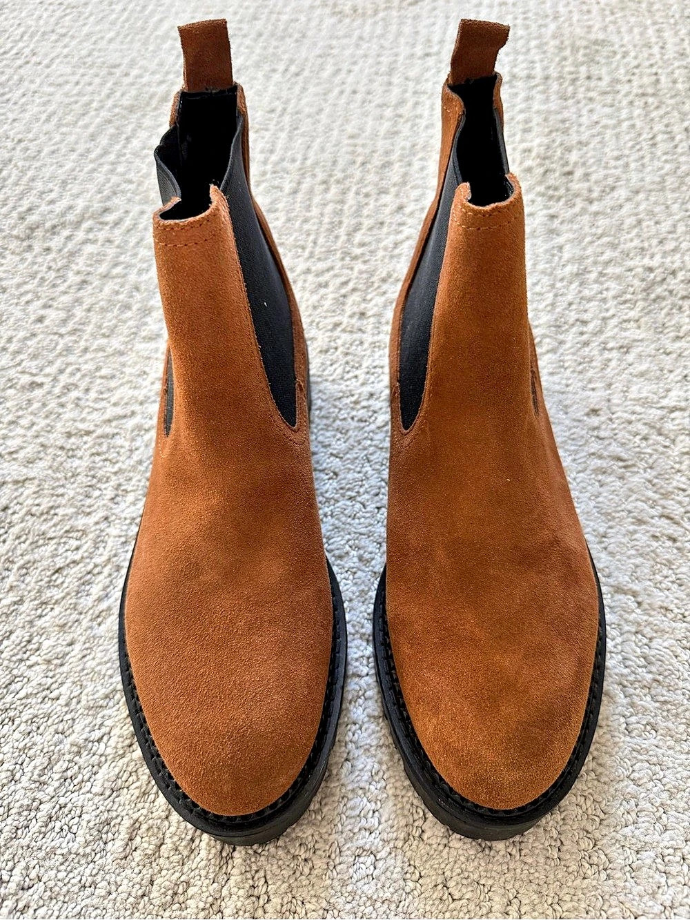 Chelsea Ankle Boots in Brown Like New